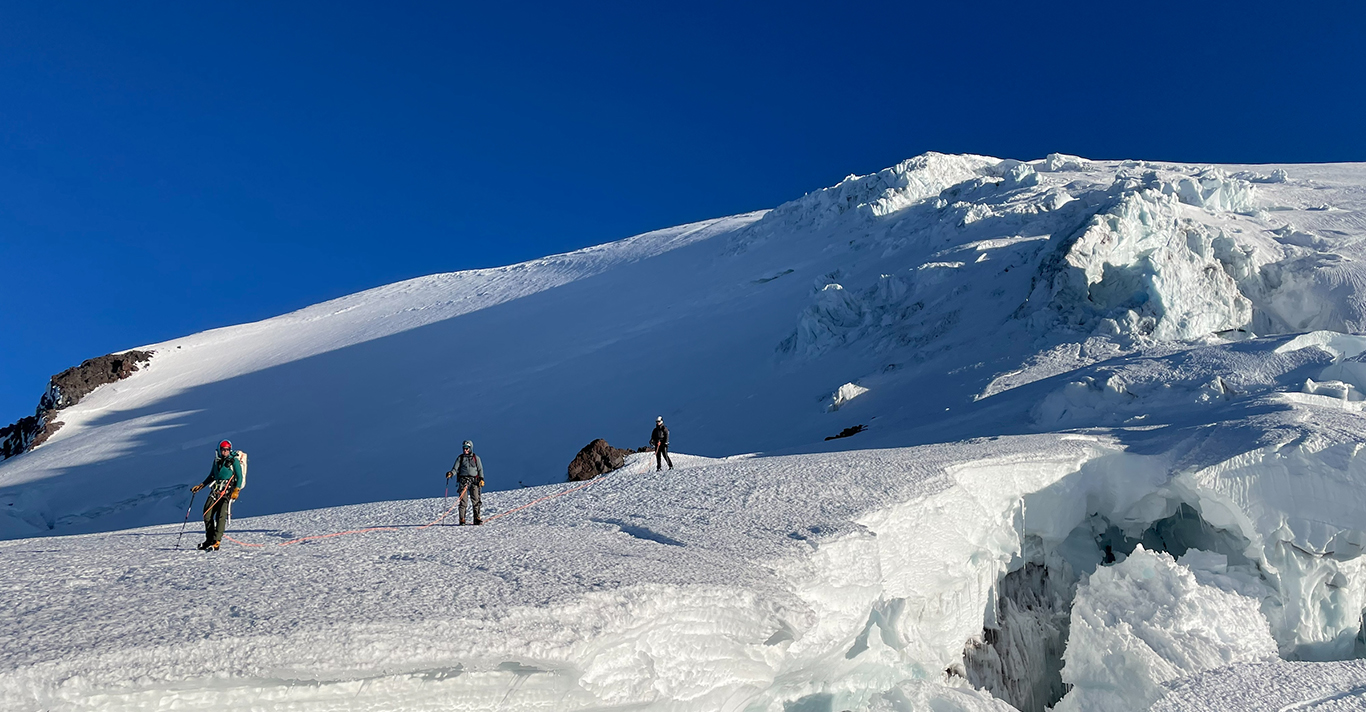 Mt. Rainier's Kautz Glacier route